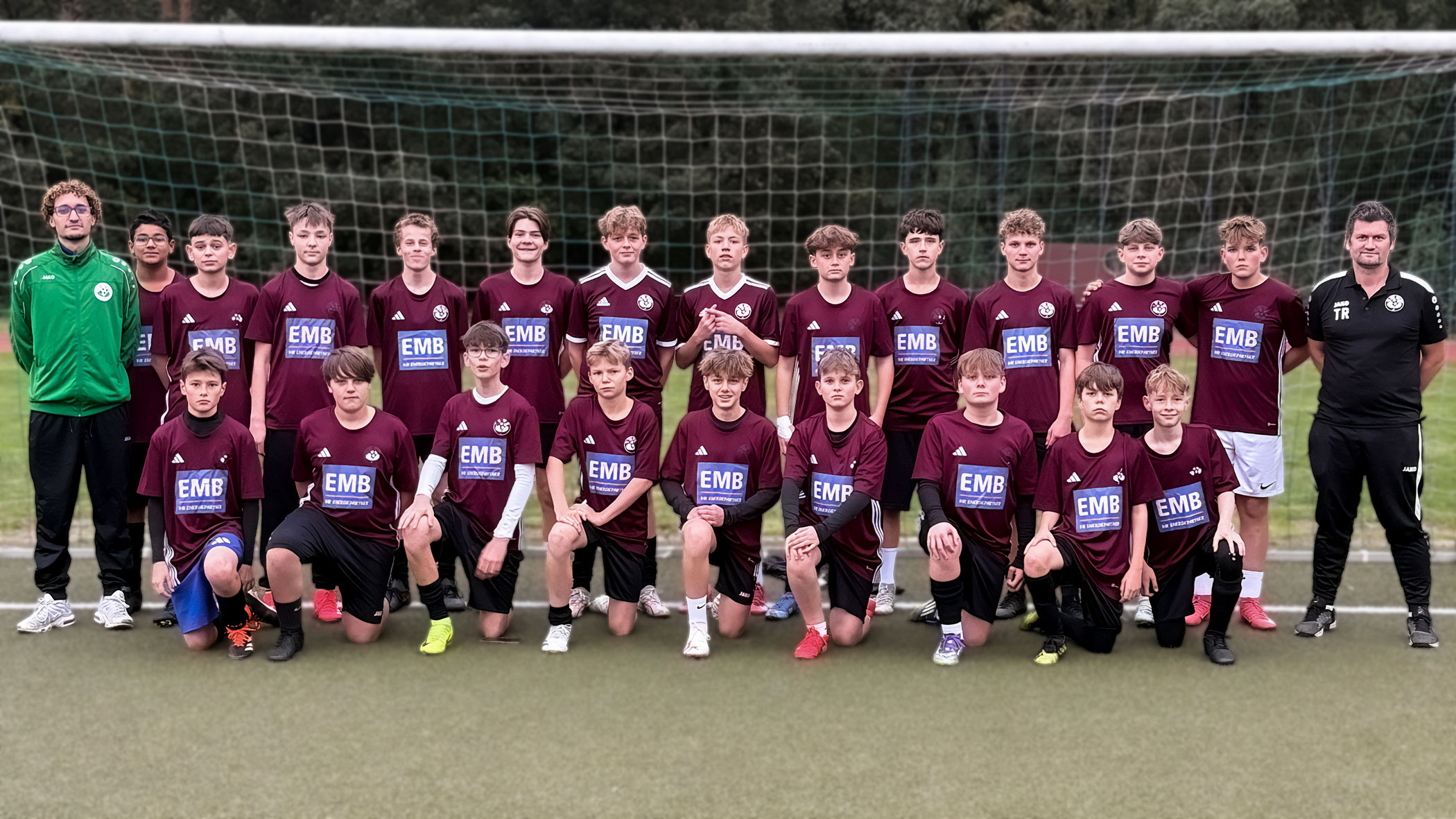 C-Junioren Team 2025 - Großansicht