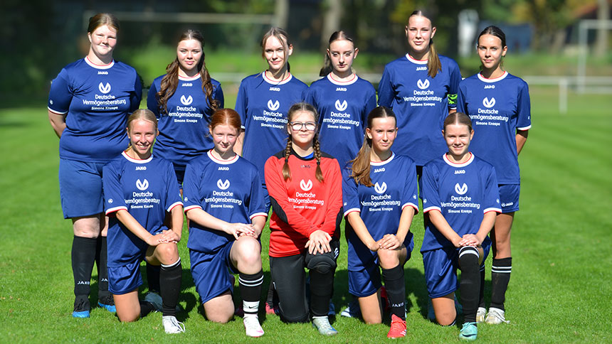 B-Juniorinnen Team 2025